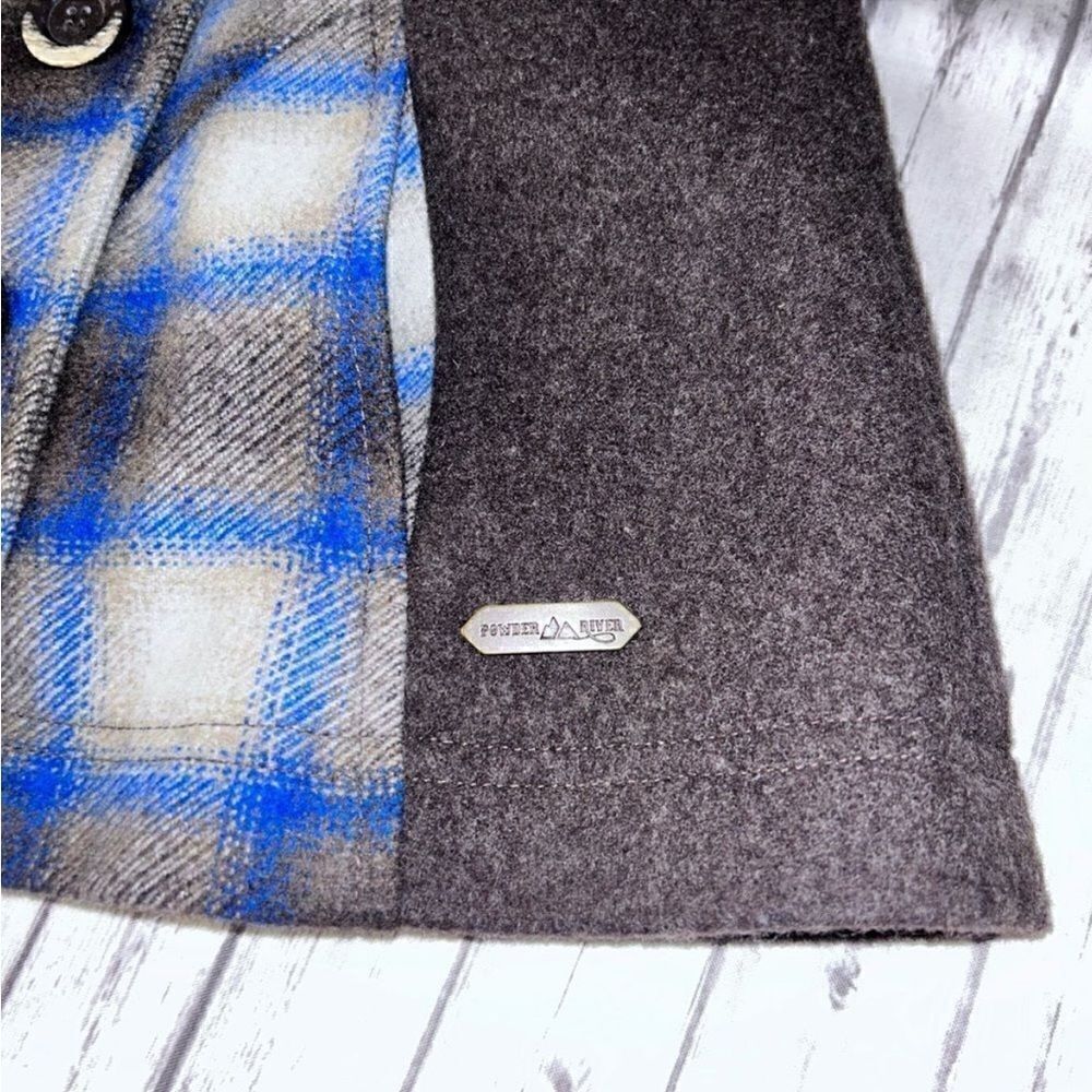 Powder River Outfitters Collection by Panhandle Slim Plaid Wool Jacket - Picture 7 of 12